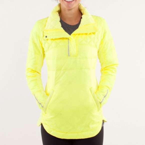 lululemon athletica Jackets & Blazers - NWOT HTF Lululemon What the Fluff Pull-over